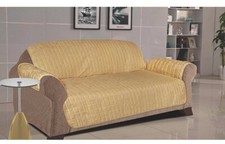 Gesteppter Sofaschoner Beige, Bronze, 1 Sitzer, 2 Sitzer, 3 Sitzer Premium Jacquard Corner Sofa / Set price