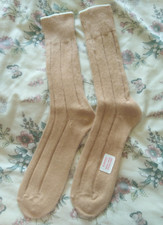 Herren Damen flauschige kuschelige Bettsocken Indoor Winter warm weich S 1 Paar Vintage ungetragen Damen-Hausschuhsocken price