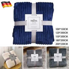Tagesdecke Decke Kuscheldecke Weiche Flanell Fleecedecke Sofadecke Bett DE Baby-Tagesdecke Set price
