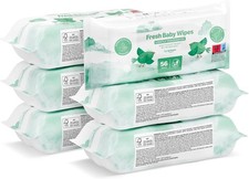 by Amazon Sensitive Baby Feuchttücher 336 Stück unparfümiert 6x56 Baby-Feuchttücher price