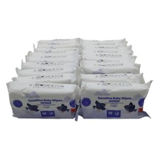by Amazon Sensitive Babyfeuchttücher 1008 Tücher, unparfümiert, 18 Packungen à 5 Baby-Feuchttücher price