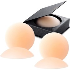 2 Paar Nippelpads Wiederverwendbar, Ultra Dünne Selbstklebende Nipple Cover f... Nipple Creme price