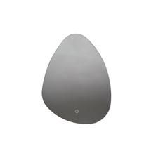 Lucande Spiegel Celestiel LED Badezimmerspiegel tropfenförmiger Spiegel Badezimmer-Spiegel price