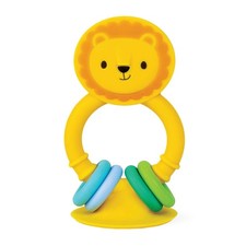 Tiger Stamm Silikon Löwe Hochstuhl Buddy - Saugnapf Baby Spielzeug zum Zahnen High Chair price