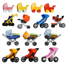 Playmobil Kinderwagen Baby Zubehör Wagen zur Auswahl Buggy Kita Kindergarten Baby-Kinderwagen / Buggy Zubehör price