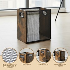 Papierkorb Büro Abfalleimer Visualisierung Papiermüll Mülleimer Heimbüro Stahl Büro-Abfalleimer price