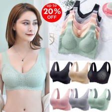 Spitze Komfort BH Damen Sports Seamless Nahtlos Bustier Push Up Bra Yoga Fitness Bustier price