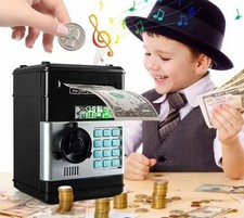 Money Safe Kinder Sparschwein Spielzeug Money Bank Bargeld Münze elektronisches Passwort 6 Farben Piggy Bank price
