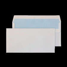 Briefumschläge DL weiß EINFARBIG (ohne Fenster) selbstklebend postalisch Envelope price
