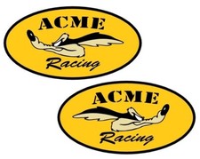 2x Coyote Racing Aufkleber 10cm Road Runner Sticker USA V8 Auto Motorrad Kult Runner price