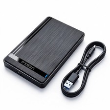 2,5" Festplattengehäuse USB 3.0 SATA auf USB HDD SSD externes Gehäuse Caddy schwarz Portable Hard Drives price
