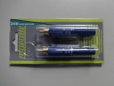 2 x Refcon  Cable HIGHEND Chinch RCA Stecker doppelt vergoldet  24 kt. RCA Cable price
