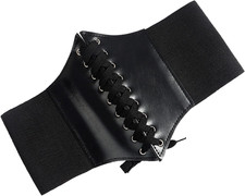 Schwarz Korsett Gürtel,Taille Piratenkostüm Gürtel,Korsett Damen,Corset Hallowee Damen-Corset price