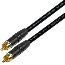 75 Ohm Cinch Koax SPDIF Digital Audio Video Koaxialkabel Van Damme hohe Auflösung Video Cable price
