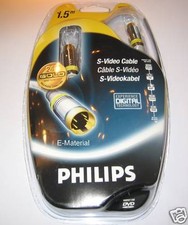 S-Videokabel / S-Video Cable  Gold- Anschlüsse  Philips Video Cable price