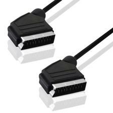 21 polig voll belegt Scart Kabel Scartkabel abnehmbare abschraubbare Stecker Video Cable price