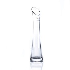 Glasvase "Diago" Ø 5,5 x 26cm | Hohe Blumenvase Einzelstielvase Glas Vase price