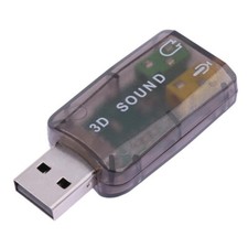 USB Sound Card 5.1 CH 3D Audio-Adapter Virtual 5.1 EAX2.0 A3D 1.0 Sound Card price