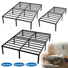 Metallrahmen Klappbett Bettrahmen 90/140/160cm Einzelbett Doppelbett Bettgestell Bettgestell price