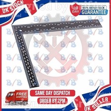 12" x 8" DACHSPARREN SET QUADRATISCH STARK METALL METRISCH IMPERIAL DOPPELMARKIERUNGEN Set Square price