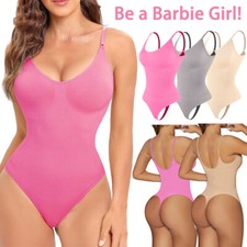 Damen Bodysuit Body Shaper Tanga Shapewear Bauchweg Stark Formend Miederbody Damen-Bodysuit price