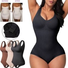 Formwäsche Korsett Damen Bodysuit Bauchweg Body Shaper Ärmellos Mieder.Shapewear Damen-Bodysuit price