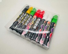 Flüssigkreidemarker 8er Pack Farben, Nass Radierbar Neon Maker Stifte für Tafel Liquid Eraser price
