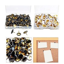 200 Stück Stecknadeln Daumennadeln Kork Brett Daumennadeln für Handwerk Projekt Büro Pins & Thumbtacks price