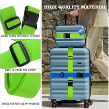 4 pieces suitcase strap, suitcase strap, eye-catching luggage strap, adjustable Suitcase / Luggage price