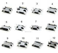 micro usb Buchse Einbau Ladebuchse Lötbuchse 5 Pins usb connector charging port Connector price