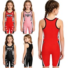 Mädchen Bodysuit Sport-Overall Ringer-Einteiler Jumpsuit Boxen Trainingsoutfits Mädchen-Bodysuit price