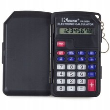 Mini Taschenrechner kleiner Tischrechner unterwegs mit Etui & Schlüsselanhänger Taschenrechner price