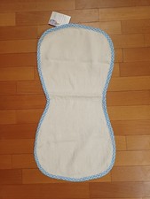 Baby Spucktuch weiß hellblau Nutricia NEU mit Etikett Baby-Pucktuch price
