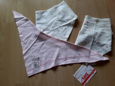 NEU 3 Baby - Spucktücher, Halstuch, Lätzchen von KANZ rosa und weiß Baby-Pucktuch price