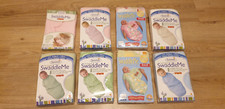 1x Swaddle Me Pucksack Pucktuch Babydecke Gr.S Fleece weich rosa grün weiß NEU Baby-Pucktuch price