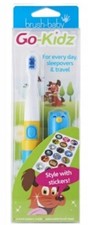 Brush-Baby Elektrische Schallzahnbürste Kinder 3+ mit Stickern & Etui Baby-Zahnbürsten-Etui price