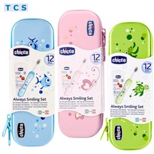 CHICCO Zahnreinigung-Set: Zahnbürste + Zahnpasta + Etui, ab 12 M+ Baby-Zahnbürsten-Etui price
