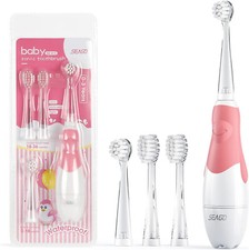 Schallzahnbürste Elektrische Zahnbürste Rosa Babyzahnbürste Licht Smart Rosa Baby-Zahnbürsten-Etui price
