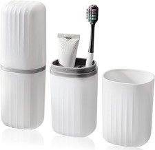 Zahnbürste Reiseetui, Zahnbürstenhalter, 3 In 1 Tragbares Geschäftsreise Zahnbür Baby-Zahnbürsten-Etui price