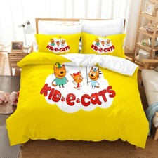 KID-E-CATS Kinder Bettwäsche Set Kissenbezüge80x80 Anpassbar Bettbezug135x200 Baby & Kids' Zimmer-Set price