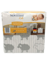 NOVITESSE Kids BABY Bettwäsche 100x135 + 40x60 100% Bio Baumwolle Schäfchenmotiv Baby & Kids' Zimmer-Set price