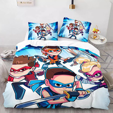 Ninja Kids Superhelden Bettwäsche Set Individuell Bettbezug &Kissenbez.80x80 Baby & Kids' Zimmer-Set price