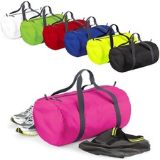 BagBase Packaway Barrel Bag Sporttasche Badetasche Schultertaschen Umhängetasche Unisex Sports Tasche price