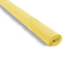 Krepppapier Rolle 90g (50 x 150cm) Zitronengelb (Farbton 371) Crepe Paper price