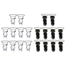 10 Stück Korsett Strumpfgürtel Griffe Straps Enden Strumpfwaren Strumpf Clips Neu Garter Belt price