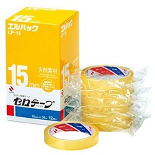 NICHIBAN große Rolle Zellophanband, L-Pack, 12 Rollen, 15 mm x 35 m, LP-15 Zellophanband price