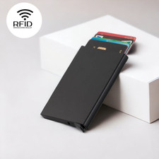 Kartenetui Geldbörse Portemonnaie RFID Blocker Schutz Geldbeutel Unisex Geldbörse price