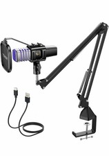 TONOR RGB USB Mikrofon, Kondensator-Computermikrofon mit Nierencharakteristik, für Konferenz, Computer Microphone price