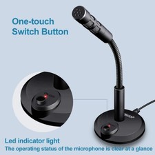 Veetop USB Kondensator Mikrofon, Omnidirektionales USB Computer Mikrofon Computer Microphone price
