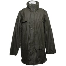 Free Wear, Regenmantel, Herren, Größe: L, Grün, Polyurethan, Einfarbig #HGJ Herren-Regenmantel price